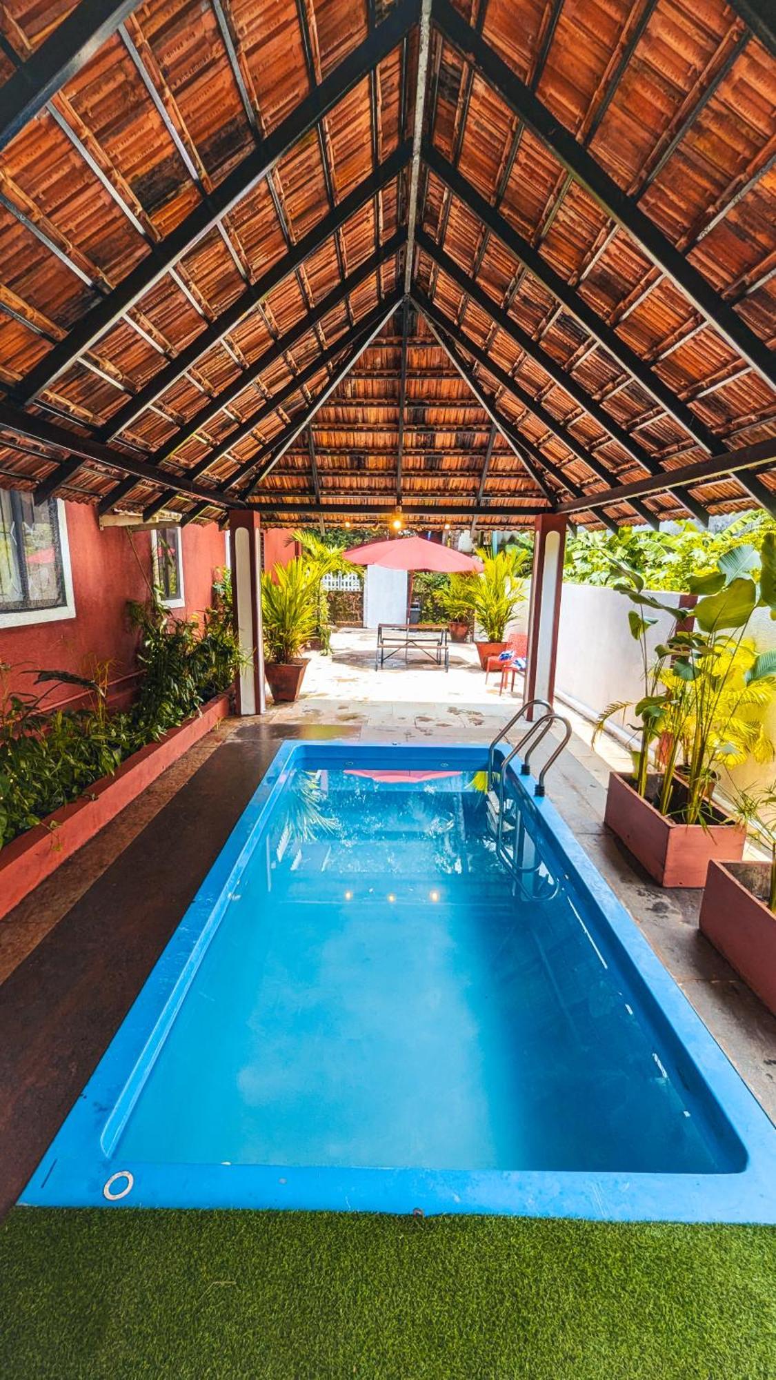 The First House By V3Homestay 4Bhk Private Pool Calangute Ngoại thất bức ảnh