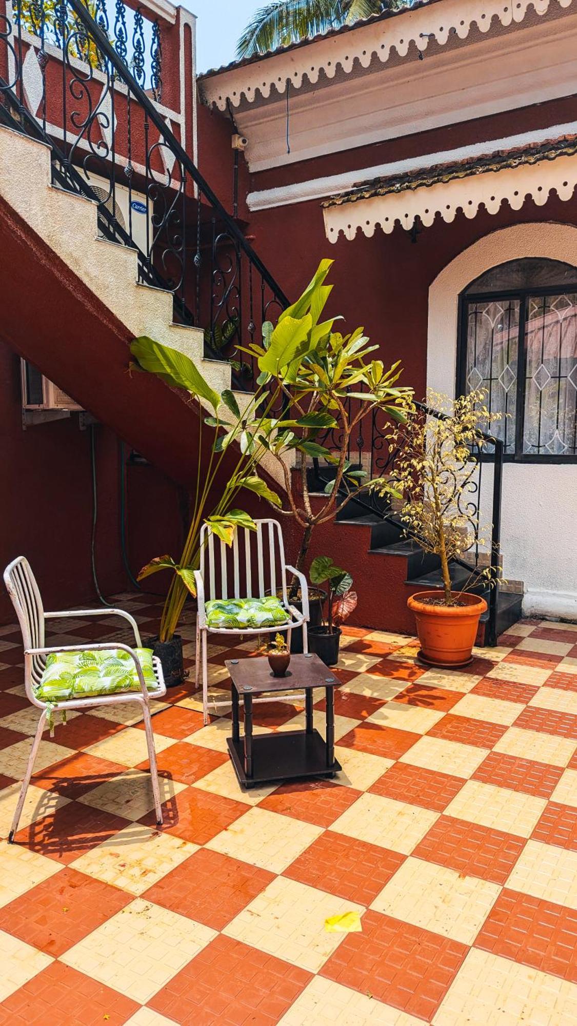 The First House By V3Homestay 4Bhk Private Pool Calangute Ngoại thất bức ảnh