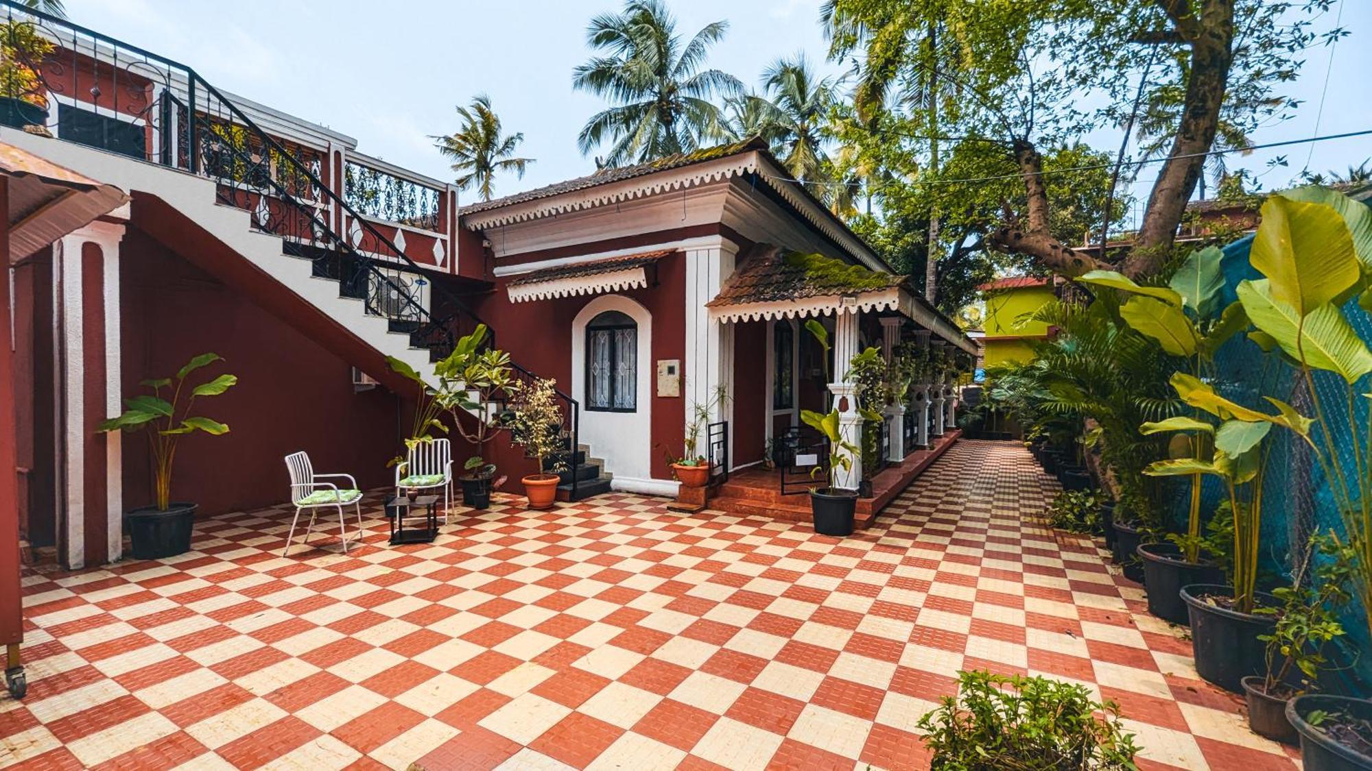 The First House By V3Homestay 4Bhk Private Pool Calangute Ngoại thất bức ảnh