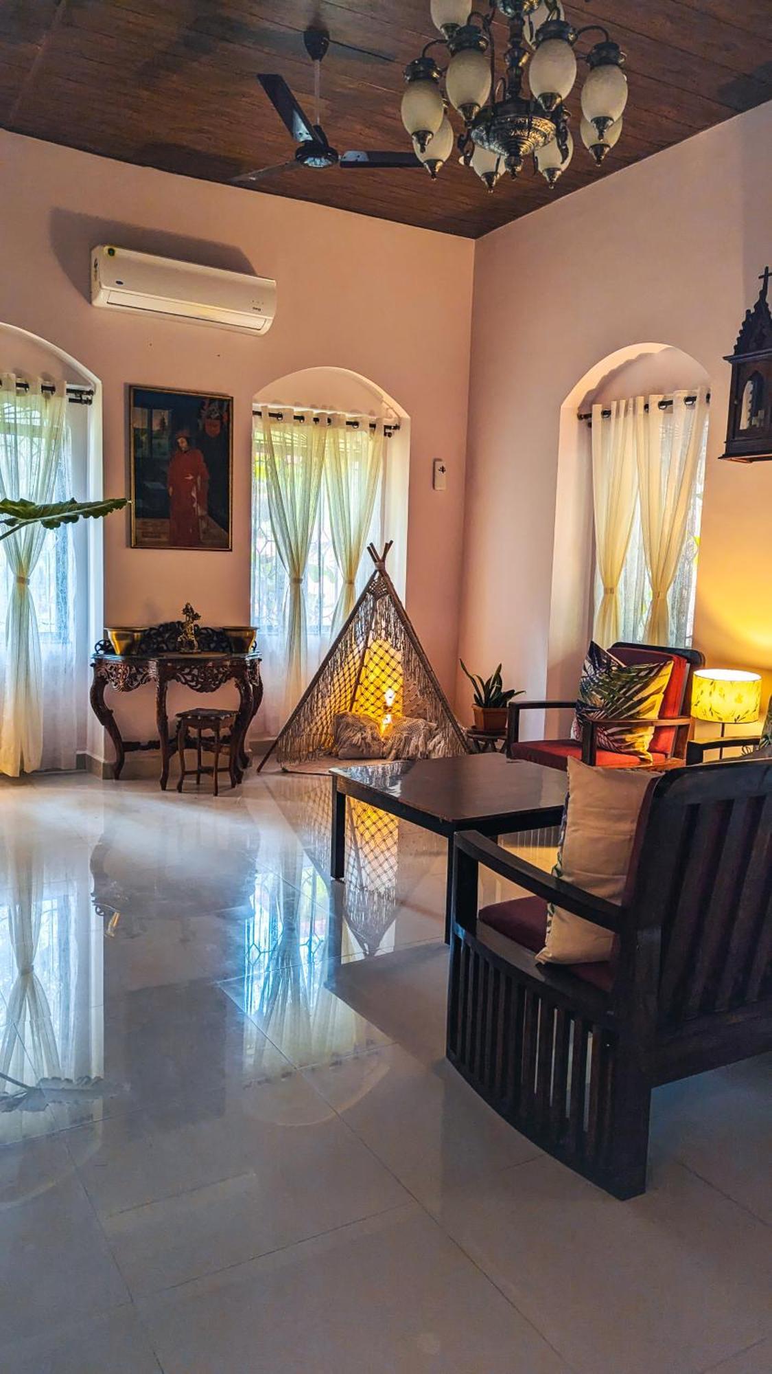 The First House By V3Homestay 4Bhk Private Pool Calangute Ngoại thất bức ảnh